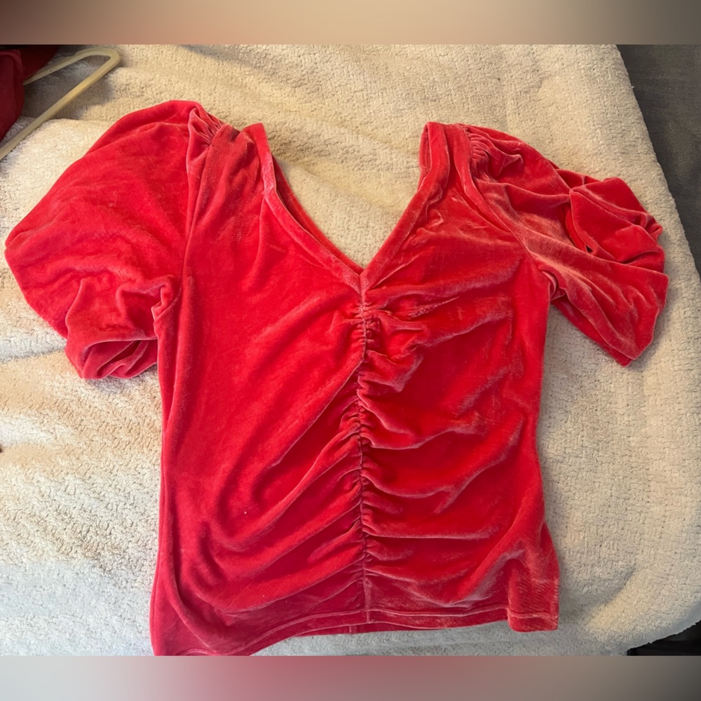 Free People Velvet Top